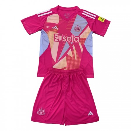 Virallinen pelipaita Newcastle United Maalivahti 2024-25 Lyhythihainen - Lasten ( + Lyhyet housut )